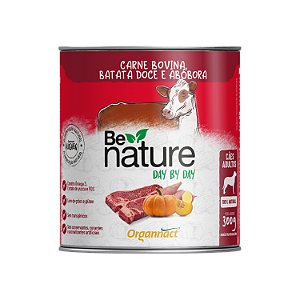 Be Nature Cães Adultos Carne/Batata Doce/Abobora 300g