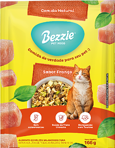Bezzie Risoto Gatos Adultos Frango 166g
