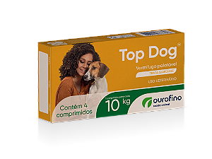 Top Dog® 10 kg c/ 4 comprimidos