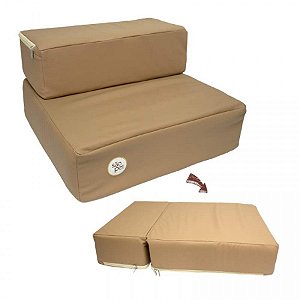 Escada Modular 2 Degraus (49x53x30) - Bege