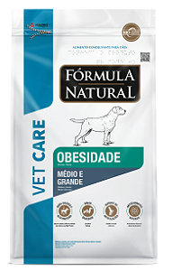 Formula Natural Veterinary Diet Cães Obesidade Raças Medias/Grandes 10kg
