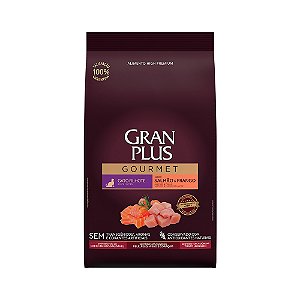 Granplus Gourmet Gatos Filhotes Salmão/Frango 3kg