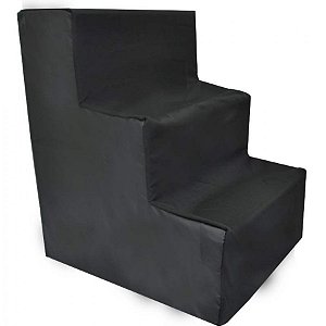 Escada Cão Poliester/Bagum (52x42x45) - Preta
