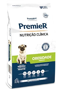 Premier Nutrição Clinica Cães Obesidade Raças Pequenas 2kg