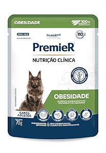 Sache Premier Nutrição Clinica Gatos Obesidade 70g