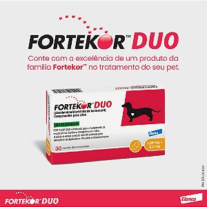 Fortekor Duo 1.25mg + 2.5mg c/ 30 comprimidos