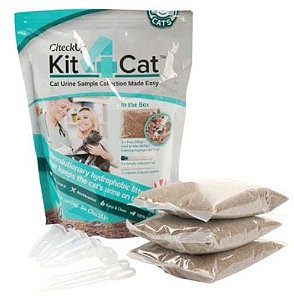 Areia Higienica Kit4Cat [Coleta Urina] 3x300g