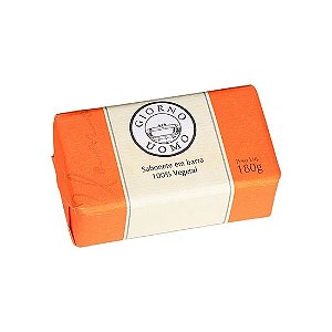 Sabonete em Barra Giorno Uomo Laranja 180g