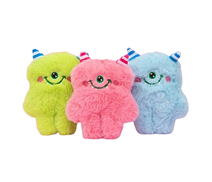 Brinquedo Pelucia - Monstrinhos Coloridos [14cm]