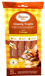 Buona Petix Creamy Frango 56g (4 unidades) - VAL. 25/DEZ/2026