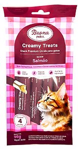 Buona Petix Creamy Salmão 56g (4 unidades) - VAL. 25/DEZ/2026