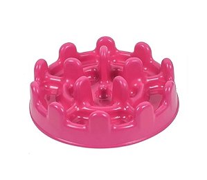 Comedouro Interativo Pet Games Mini Lento Pet Fit - Pink