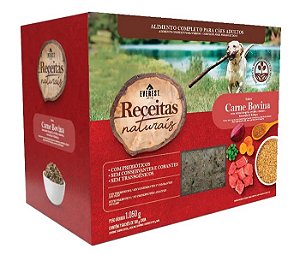 Everest Receita Naturais Cães Adultos Carne 1,050kg