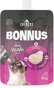 Everest Bonnus Gatos Adultos Salmão 80g