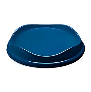 Comedouro Raso p/ Gatos 300ml - Azul