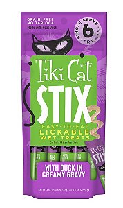 Tiki Cat Creamy Pato ao molho 85g (6 unidades)