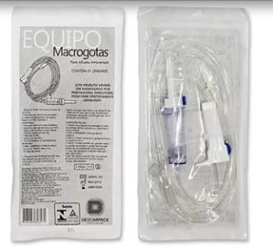 Equipo Soro Macrogotas para Infusão Descarpack