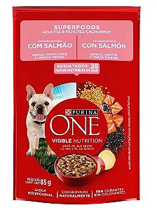 Sache Purina One Cão Superfoods [Salmão] 85g