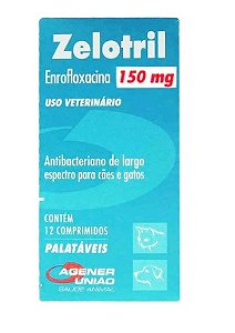 Zelotril 150mg c/ 12 comprimidos