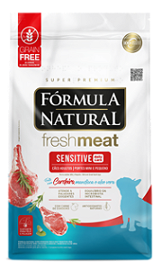 Formula Natural Fresh Meat Sensitive Cães Adultos Mini/Pequeno Cordeiro 2,5kg