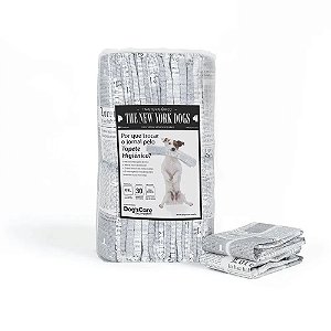 Tapete Higienico Dog's Care New York Adultos 60x80 - 30 unidades