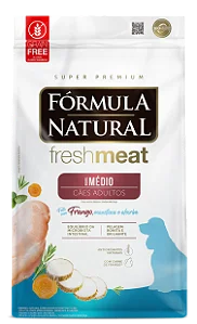 Formula Natural Fresh Meat Cães Adultos Raças Medias 12kg