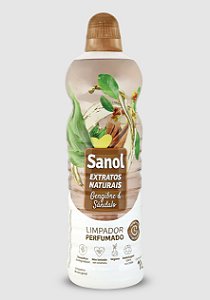 Limpador Perfumado Extratos Naturais 1L - Gengibre/Sândalo