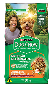 Dog Chow Extra Life Cães Adultos Raças Minis/Pequenas Carne/Frango 10kg