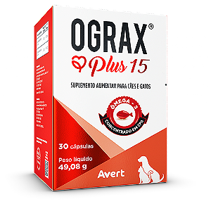 Ograx Plus 15  c/ 30 Cápsulas