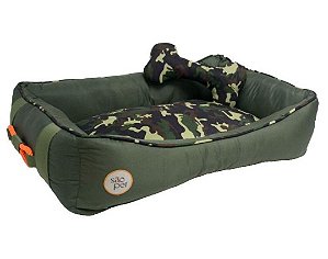 Cama Ayla G  (70x97x18cm) - Selva Verde