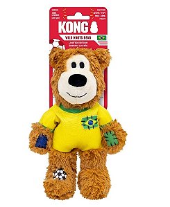 Kong Urso Pelúcia Copa - Brasil - Tam M - [21,5cm]