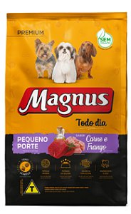 Magnus Todo Dia Cães Adultos Raças Pequenas Carne/Frango 10kg