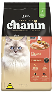 Chanin Gatos Adultos Salmão 10kg