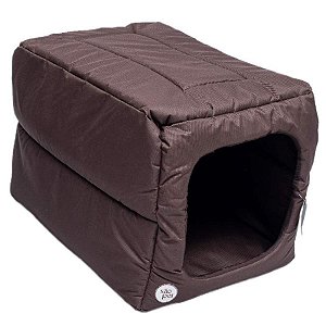 Cama Tunel Nylon P (44x27x27cm) Marrom