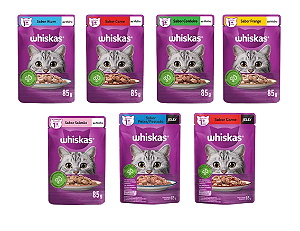 Sache Whiskas Gatos Adultos 85g