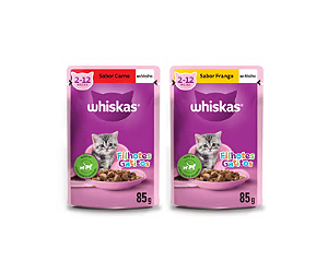 Sache Whiskas Gatos Filhotes 85g
