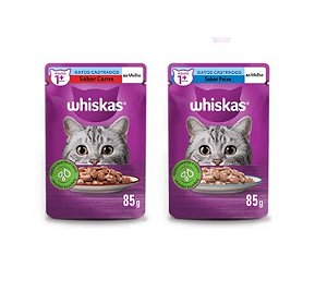 Sache Whiskas Gatos Castrados 85g