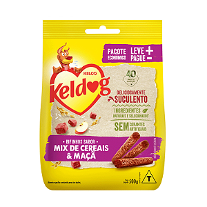 Bifinho Keldog Criadores Mix Cereais/Maçã 500g