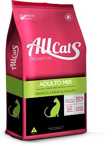 Allcats Mix Gatos Adultos Carne/Frango/Salmão