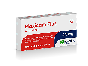 Maxicam Plus 2,0mg c/ 8 comprimidos