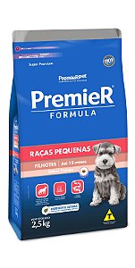 Premier Formula Cães Filhotes Raças Pequenas