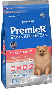 Premier Raças Especificas Cães Adultos Spitz Alemão 2,5kg