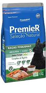 Premier Seleção Natural Cães Adultos Raças Pequenas 10kg