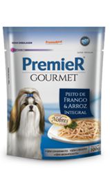 Sache Premier Gourmet Cães Adultos Frango/Arroz 100g