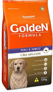 Golden Formula Cães Adultos Peru 15kg