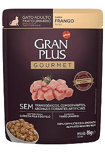 Sache Granplus Gourmet Gatos Adultos Urinary Frango 85g