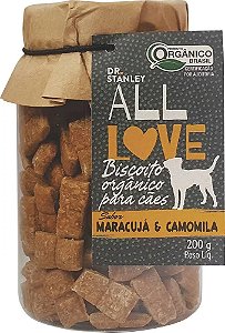 Biscoito All Love Cães Maracuja/Camomila 200g