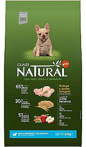 Guabi Natural Cães Filhotes Raças Mini/Pequenas Frango/Arroz 10kg