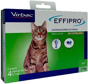 Effipro Gatos Adultos c/ 4 pipetas