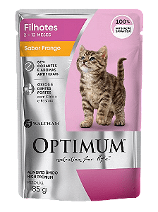 Sache Optimum Gatos Filhotes Frango 85g